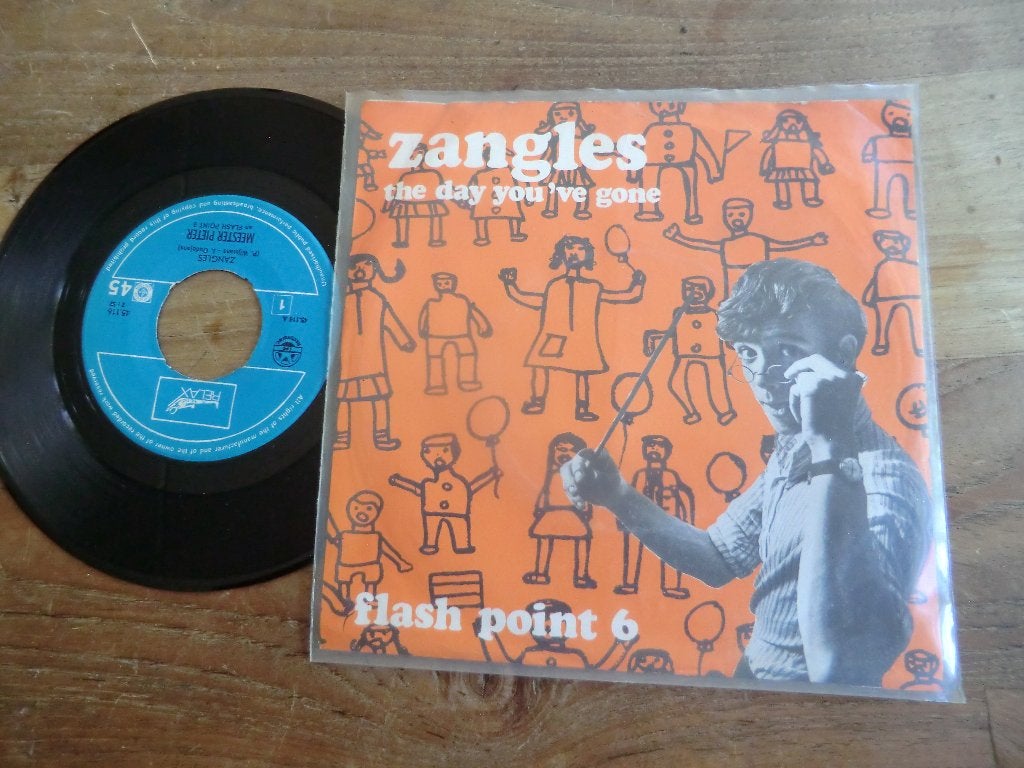 meester piet     zangles/flash point 6  the day you've gone, Verzenden, Zo goed als nieuw, 7 inch, Levenslied of Smartlap