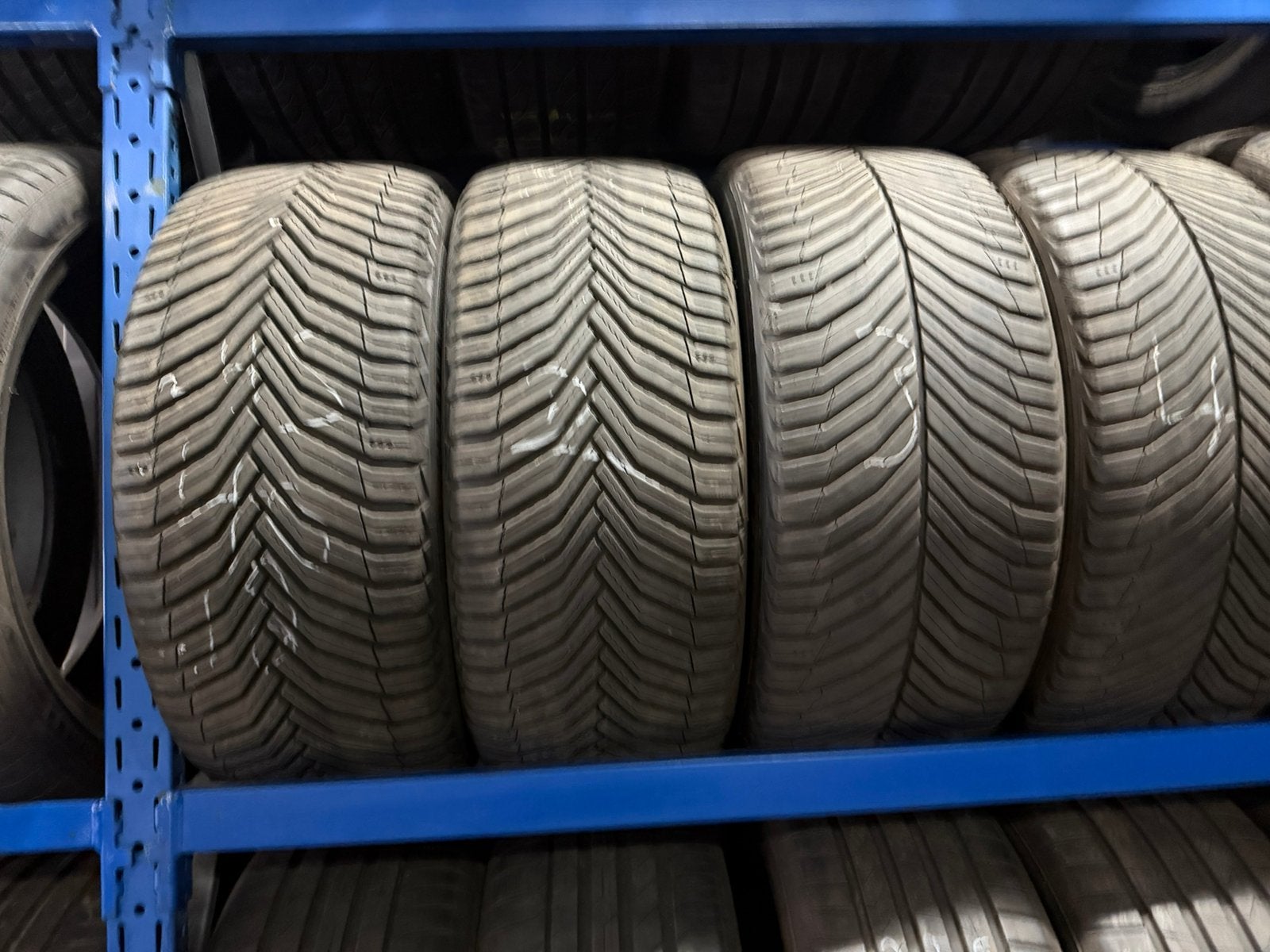 2x 245 40 18 Michelin Crossclimate Demo DOT2023, 18 inch, Ophalen of Verzenden, Band(en), Personenwagen