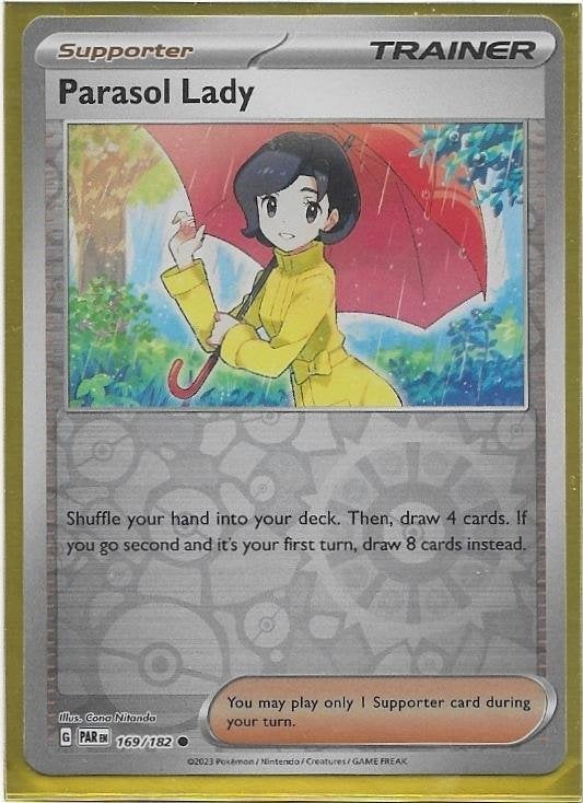 Paradox Rift,  Parasol Lady [reverse] 169/182