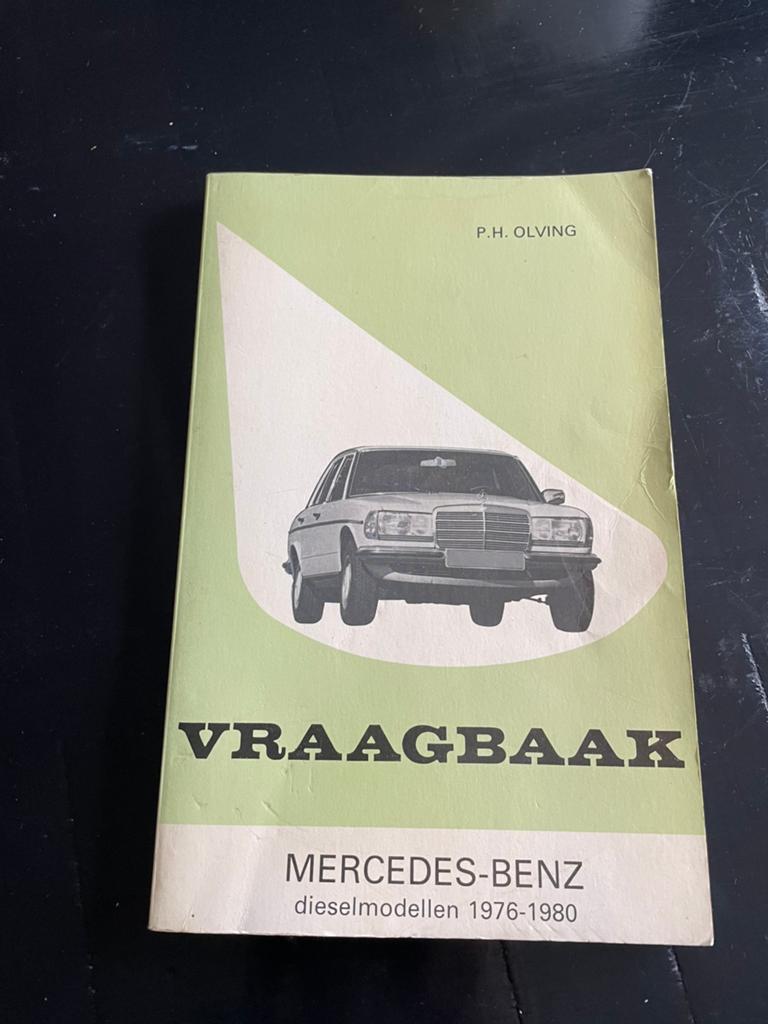 Vraagbaak Mercedes W123 dieselmodellen, Ophalen of Verzenden, Zo goed als nieuw, Mercedes