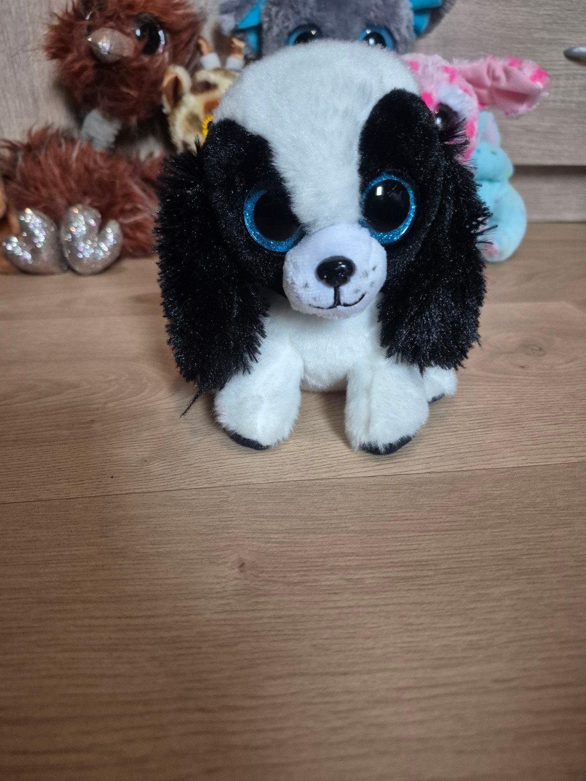 ty beanie hond knuffel sissy, Ophalen of Verzenden, Zo goed als nieuw, Hond