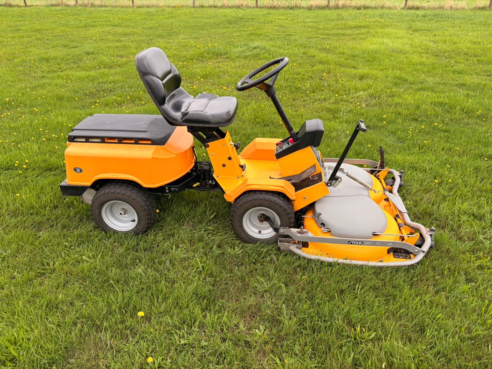 Stiga Park Pro 16 HST 2 cilinder vanguard, Ophalen, Gebruikt, Elektrische starter, 90 tot 120 cm
