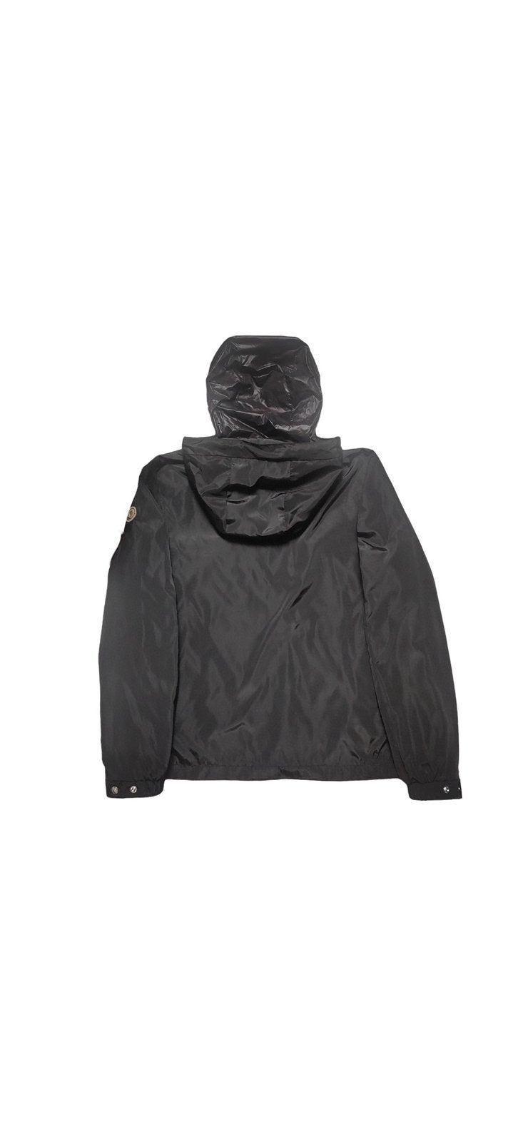 Moncler Traversier dubbele capuchon jack zwart — Maat S M, Ophalen of Verzenden, Nieuw, Overige maten, Zwart