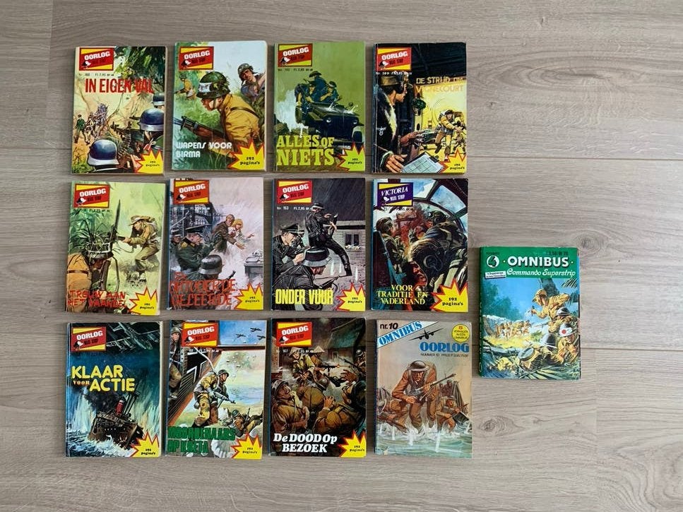 Maxi Strip Oorlog Omnibus, Meerdere stripboeken, Ophalen of Verzenden, Gelezen