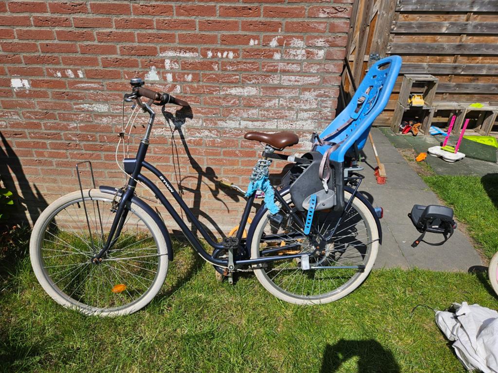 Btwin decathlon dames fiets, Fietsen en Brommers, Fietsen | Dames | Damesfietsen, 56 cm of meer, Ophalen, Gebruikt, Overige merken