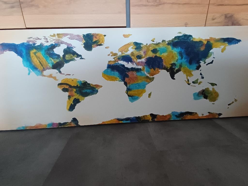 Schilderij, Ophalen, 50 tot 75 cm, 125 cm of meer, Zo goed als nieuw