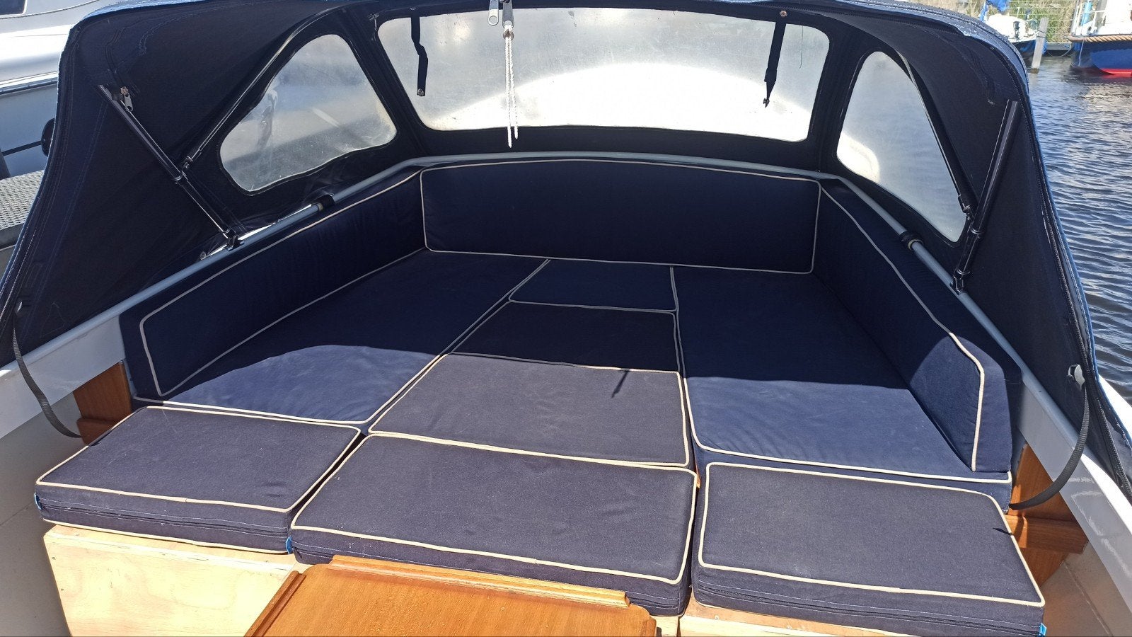 Cesta Vlet 6 meter-Nette stalen sloep met Vetus dieselmotor, Watersport en Boten, Binnenboordmotor, Diesel, Zonnedek, 6 m