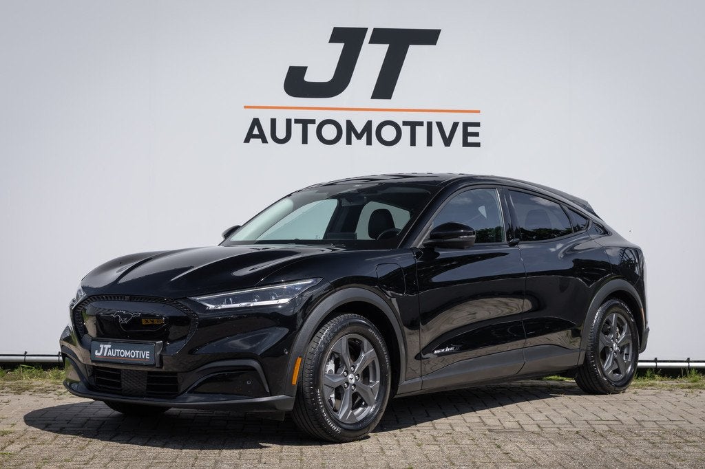 Ford Mustang MACH-E Extended RWD 98 kWh nlauto 360camera | B, Gebruikt, 750 kg, Zwart, Origineel Nederlands