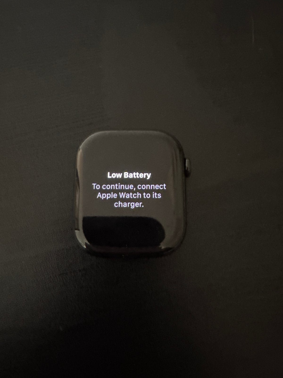 Apple Watch Series 10  46mm- Kras op scherm, kroon defect, Ophalen, Zwart, IOS, Waterdicht