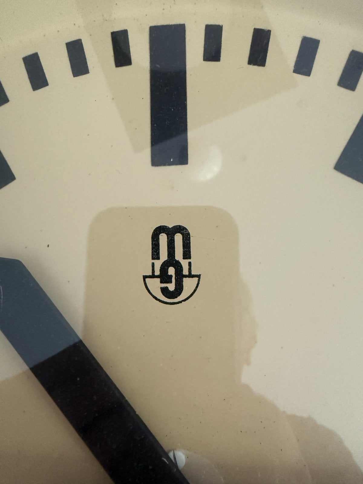 Vintage RFT Geraetewerk Leipzig Wandklok - DDR Design, Ophalen