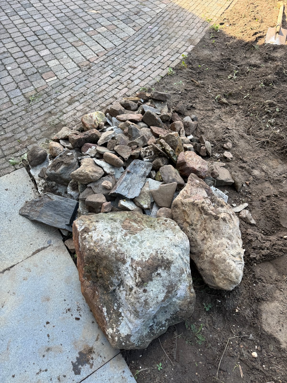 Keien / stenen, Tuin en Terras, Ophalen, Gebruikt, Kei