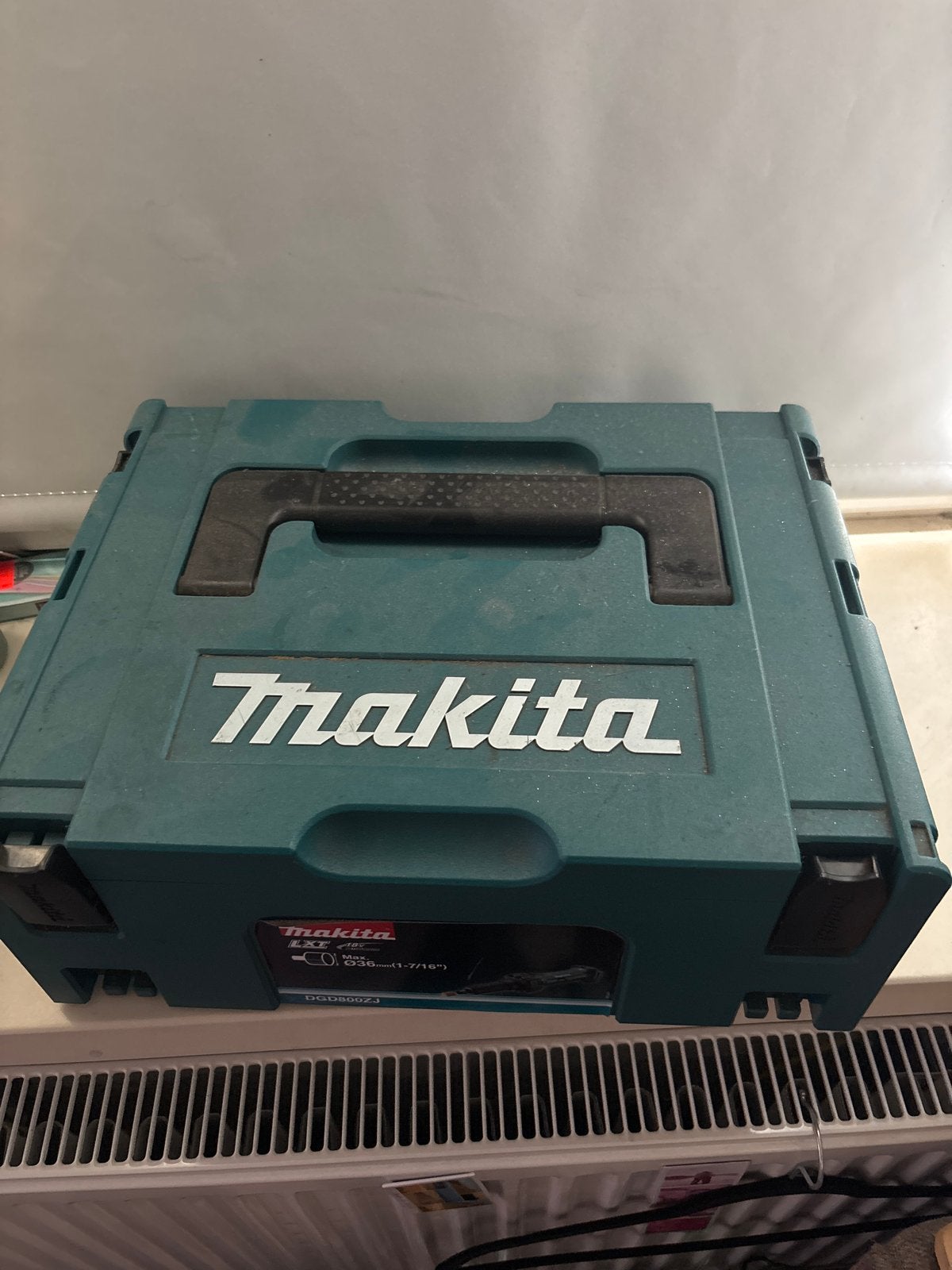 Makita DGD800ZJ Koffer (Zonder Gereedschap), Ophalen, Gebruikt