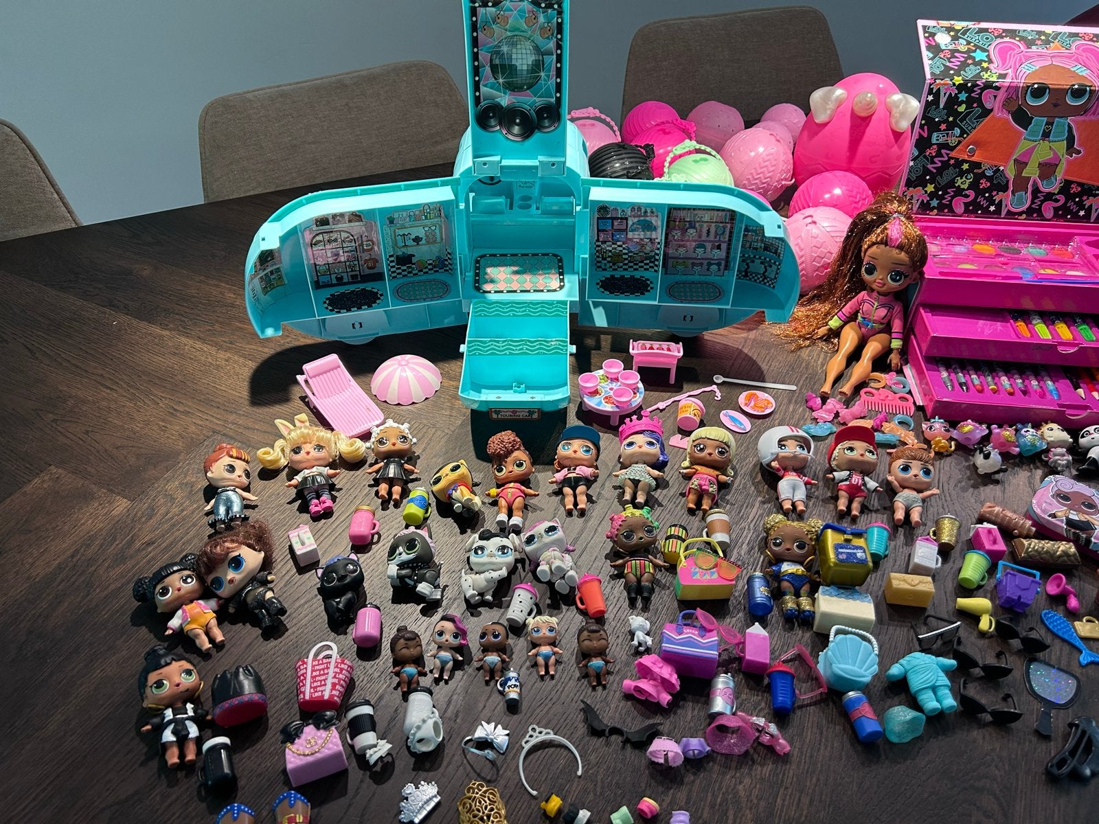 LOL Surprise Camper, poppetjes, accessoires en meer!, Ophalen, Zo goed als nieuw