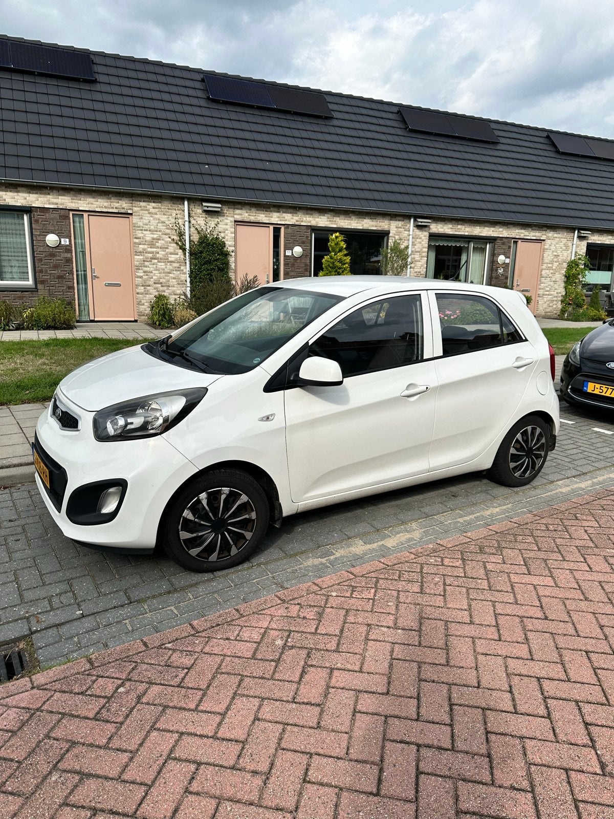 Kia Picanto 1.2 Cvvt 5-DRS 2012 Wit, Auto's, Voorwielaandrijving, 880 kg, 4 cilinders, 400 kg