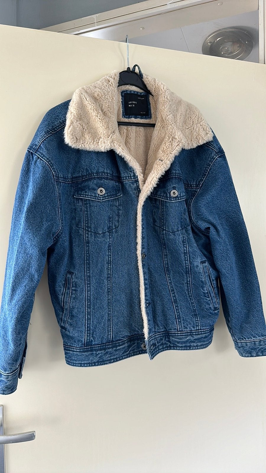 Laatste ‼️ mooie blauwe heren denimjas te koop nieuw ‼️‼️, Ophalen of Verzenden, Nieuw, Maat 46 (S) of kleiner, Blauw