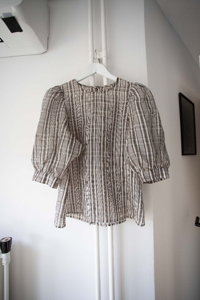 Blouse/top Samsoe Samsoe maat S, Ophalen of Verzenden, Zo goed als nieuw, Korte mouw, Samsoe Samsoe