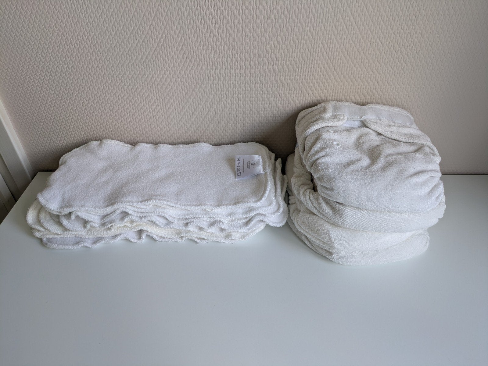 Wasbare luiers Blümchen maat XS/S 4 stuks incl. inleggers, Ophalen of Verzenden, Zo goed als nieuw
