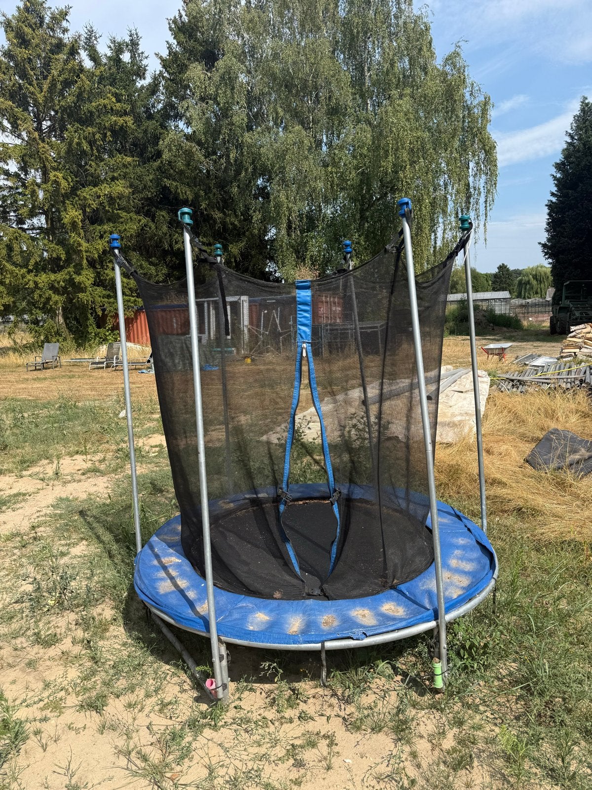Trampoline GRATIS afhalen!, Ophalen, Gebruikt