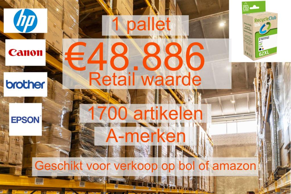 1700+ Cartridges in een koop! NIEUWE voor HP, CANON EPSON, Computers en Software, Printerbenodigdheden, Cartridge, Recycleclub