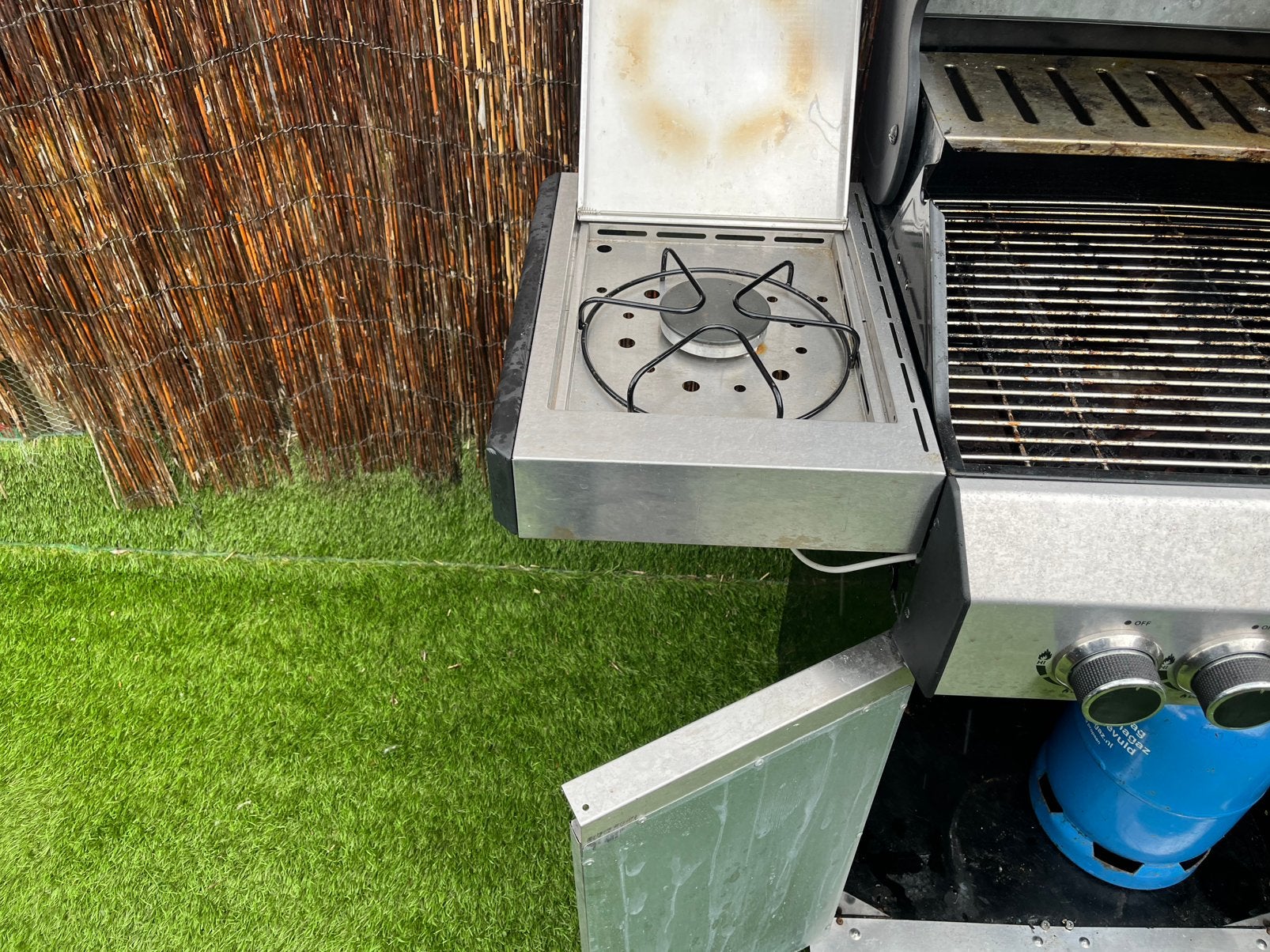 Gas bbq ., Ophalen, Zo goed als nieuw