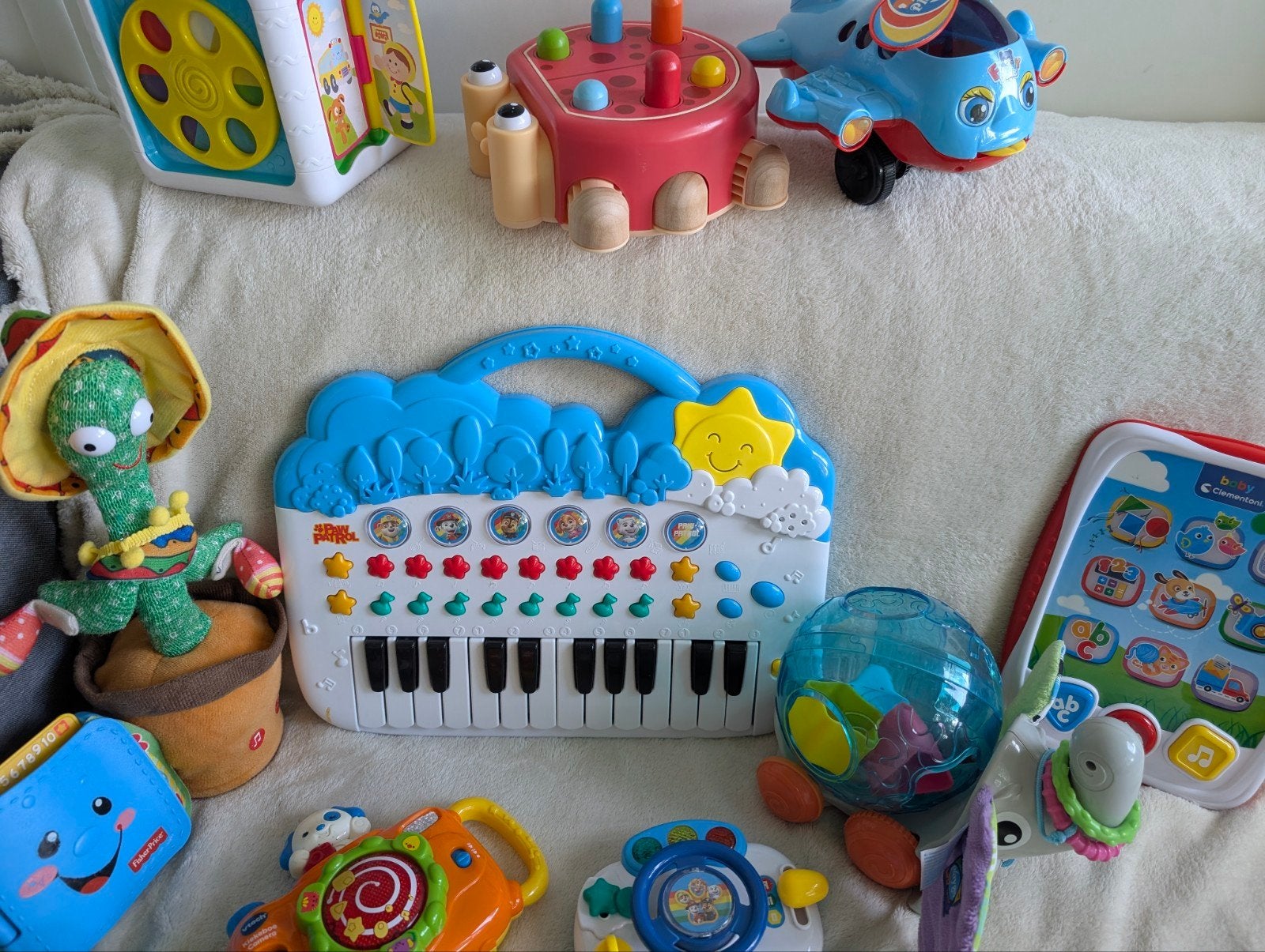 Muziekspeelgoed en ander speelgoed voor baby's en peuters, Ophalen of Verzenden, Gebruikt, Overige typen, Met licht