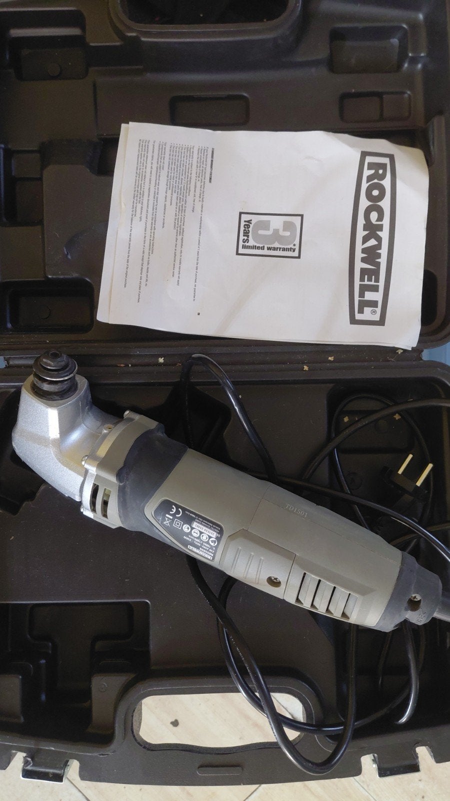 Rockwell Multitool in koffer - Zo goed als nieuw, Ophalen of Verzenden, Zo goed als nieuw, Multitool, Overige merken