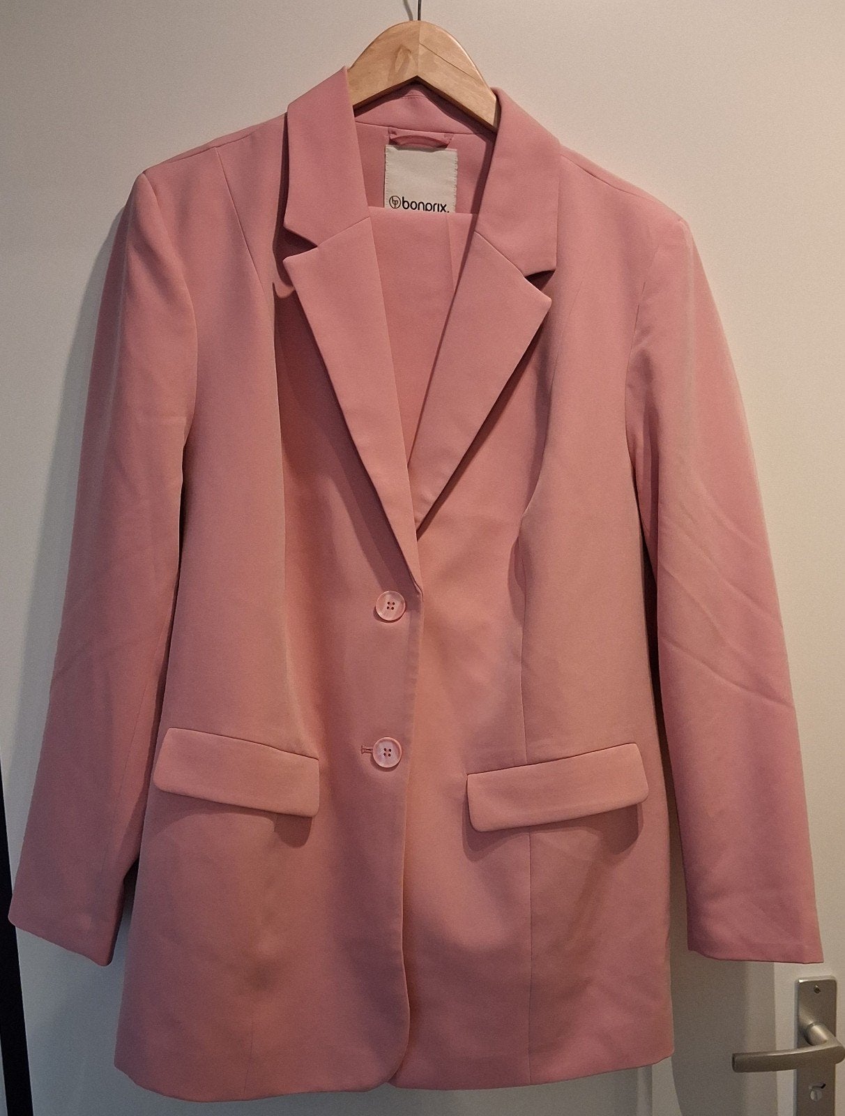 2 delig broekpak, Kleding | Dames, Maat 46/48 (XL) of groter, Ophalen of Verzenden, Zo goed als nieuw, Roze