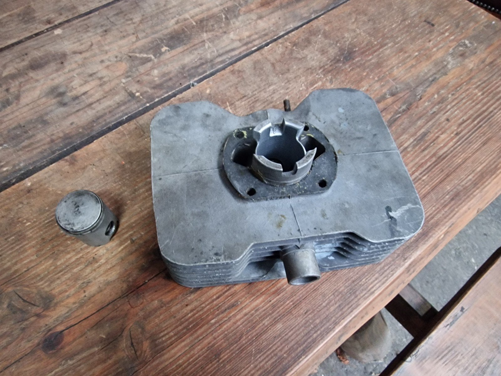 Hercules DKW Sachs 6.25 PK Cilinder, zeer mooi. Mahle!, Fietsen en Brommers, Ophalen of Verzenden, Cilinder, Overige merken