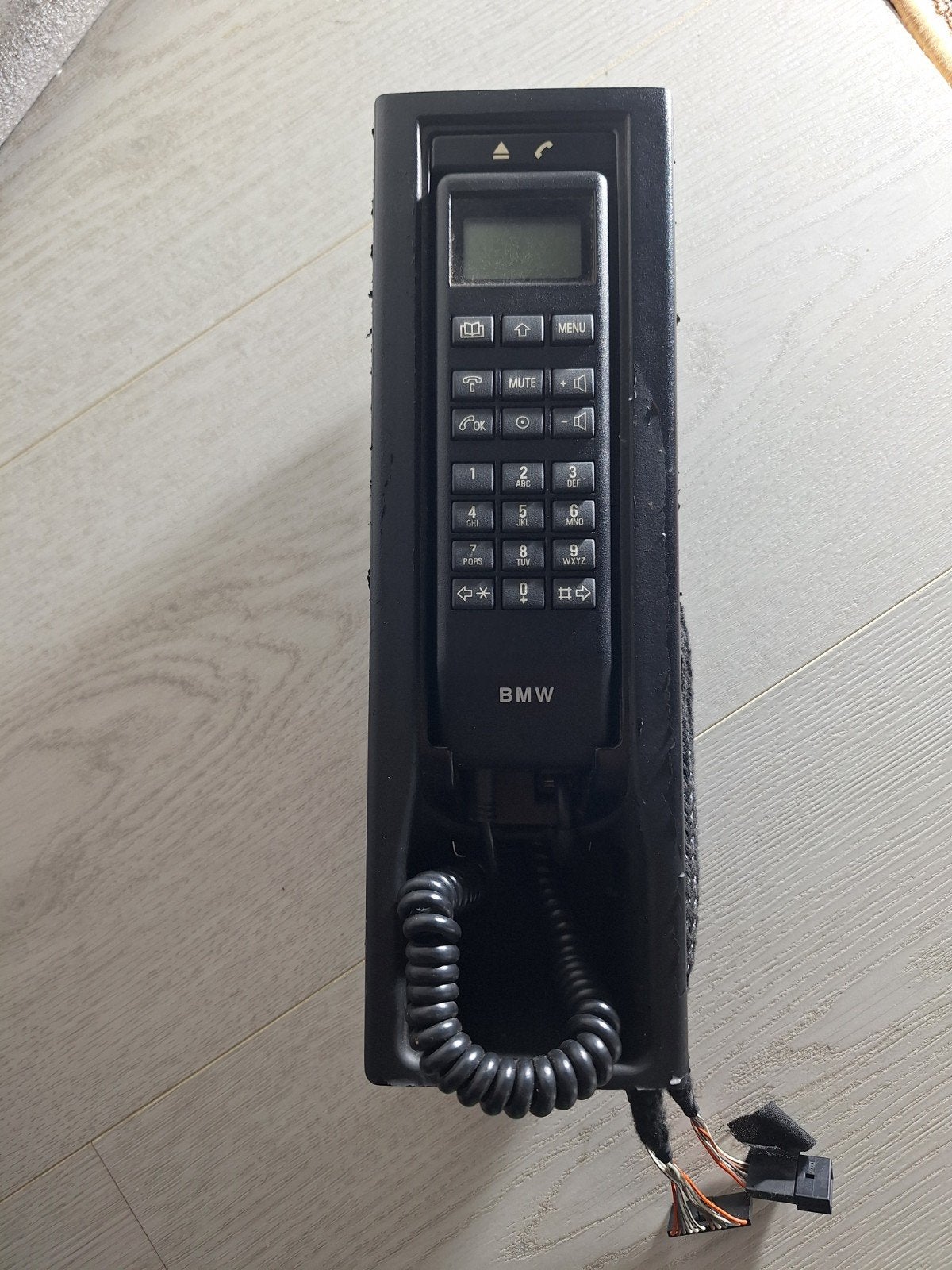 Originele BMW E38 E39 E46 Autotelefoon GSM met Eject Box, Ophalen, Gebruikt, BMW