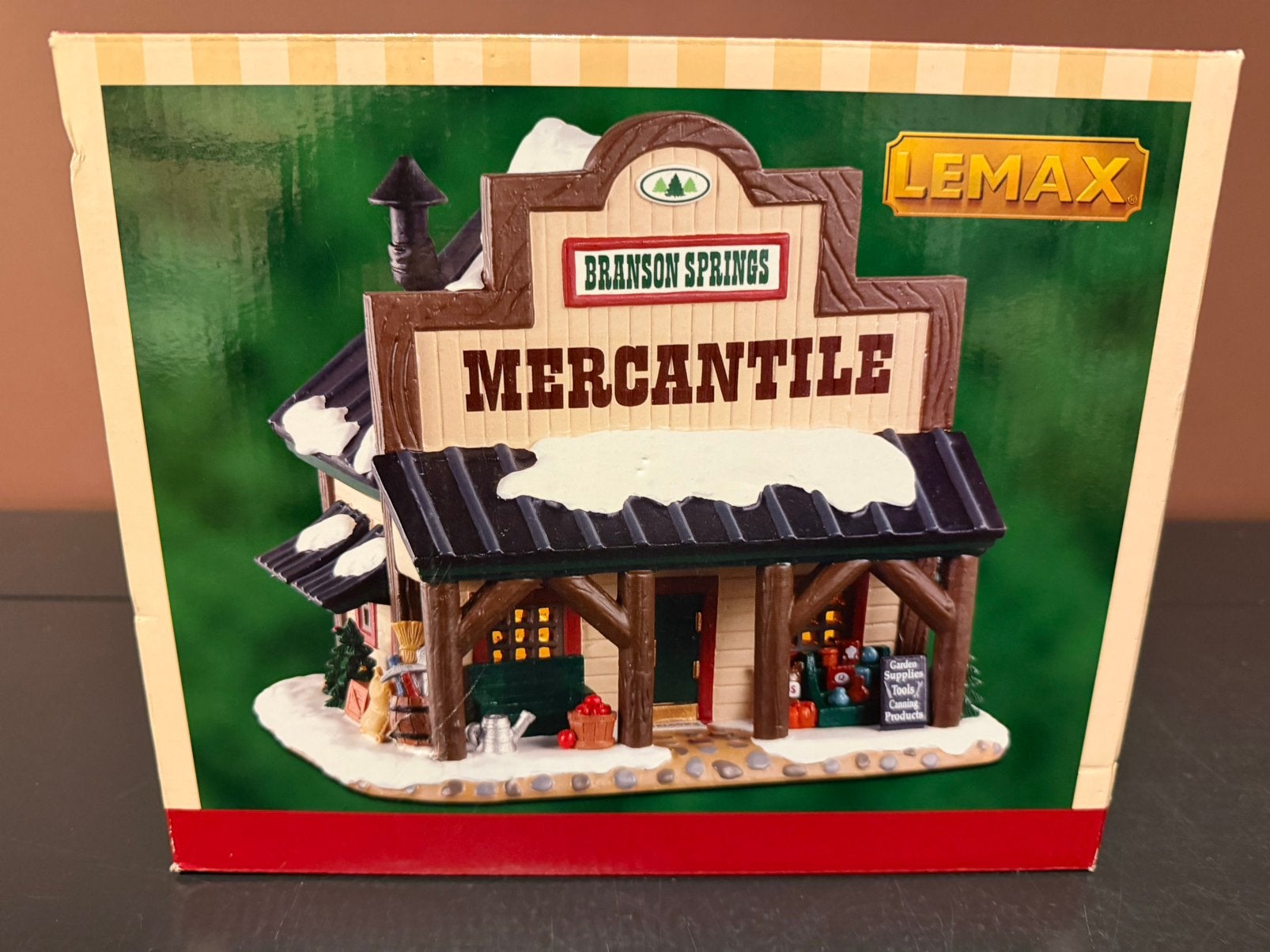 Lemax Branson springs Mercantile. KERTSDORP, Ophalen of Verzenden, Zo goed als nieuw
