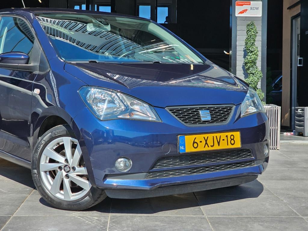 Seat Mii 1.0 Sport Dynamic|2e eig|NAP|Stoelvw|Navi|Airco|AUX, Auto's, Voorwielaandrijving, Euro 5, Stof, Gebruikt