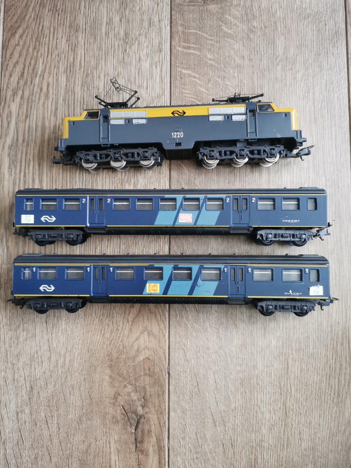 2x treinset voor de liefhebber, Gelijkstroom, Ophalen of Verzenden, NS, Lima