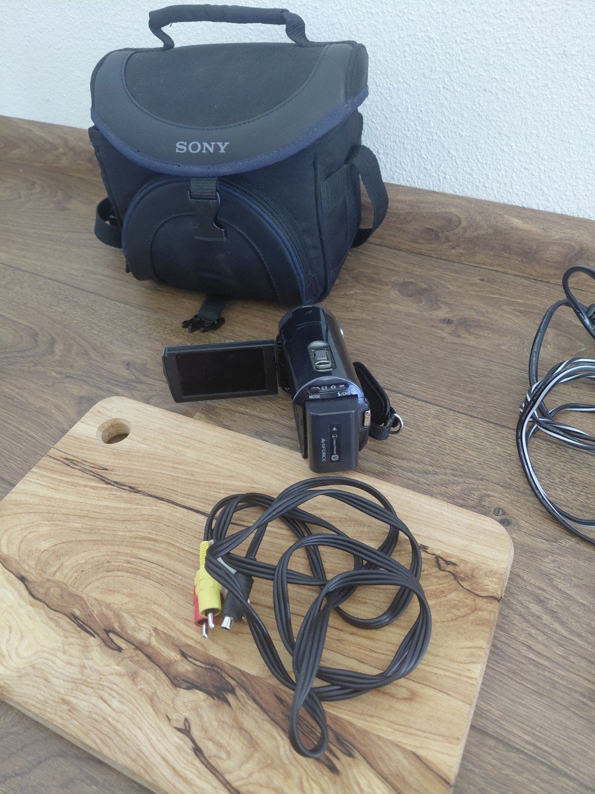 Sony Camcorder met complete accessoireset, Gebruikt, Ophalen of Verzenden, Sony, Camera