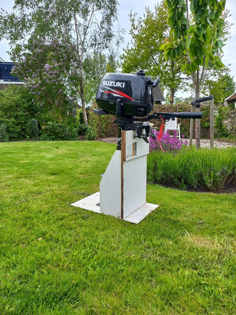 Suzuki 5 pk buitenboordmotor - 5 jaar garantie - ZGAN, Ophalen, 5 tot 10 pk, Viertaktmotor, Zo goed als nieuw