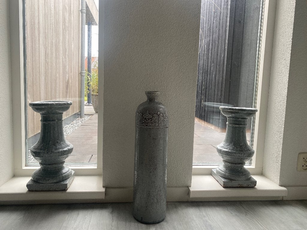 Stenen ornamenten en kruik PTMD, Ophalen, Nieuw