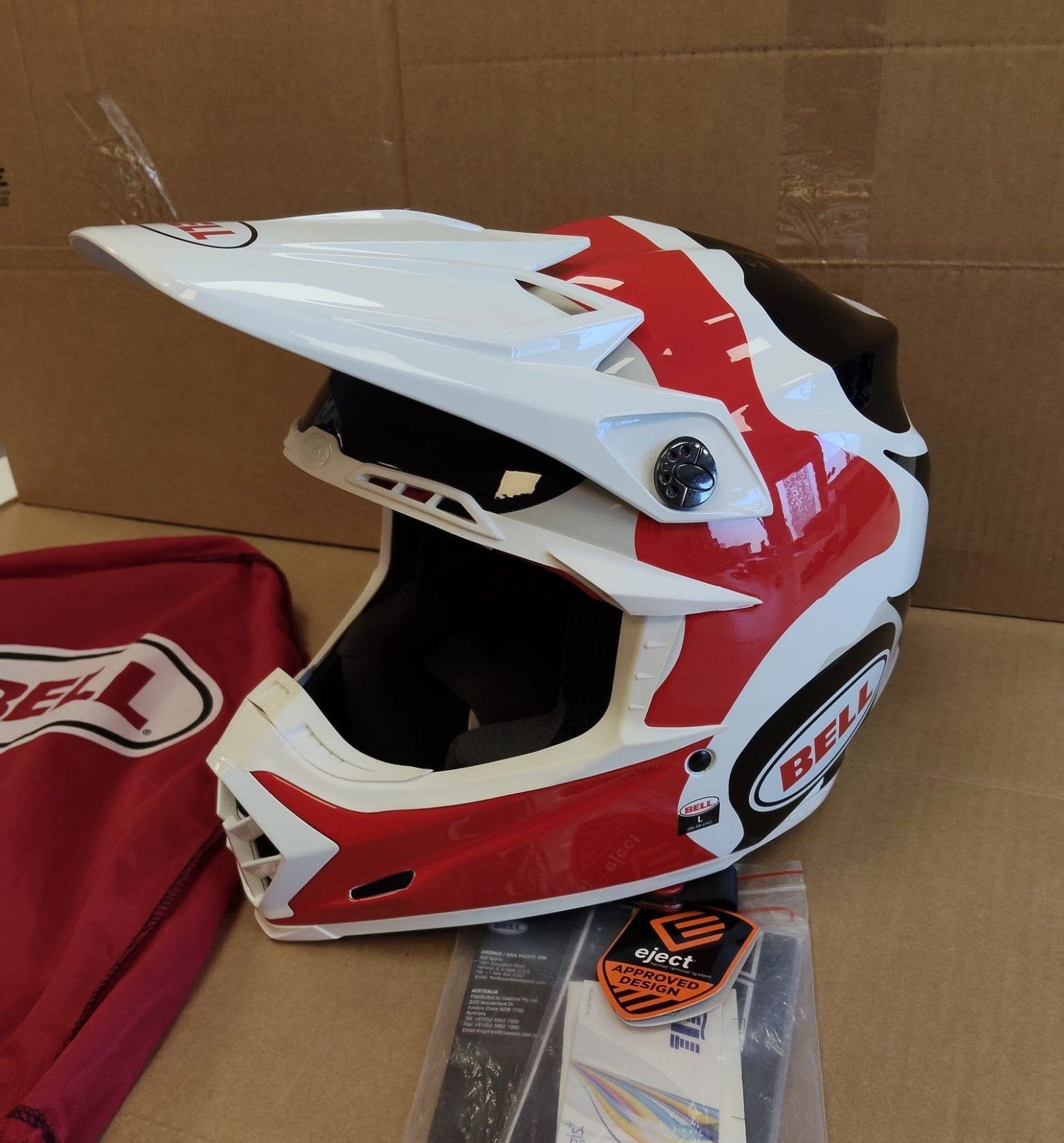 Bell Moto-9S Flex motorcrosshelm, Ophalen of Verzenden, Nieuw zonder kaartje, L