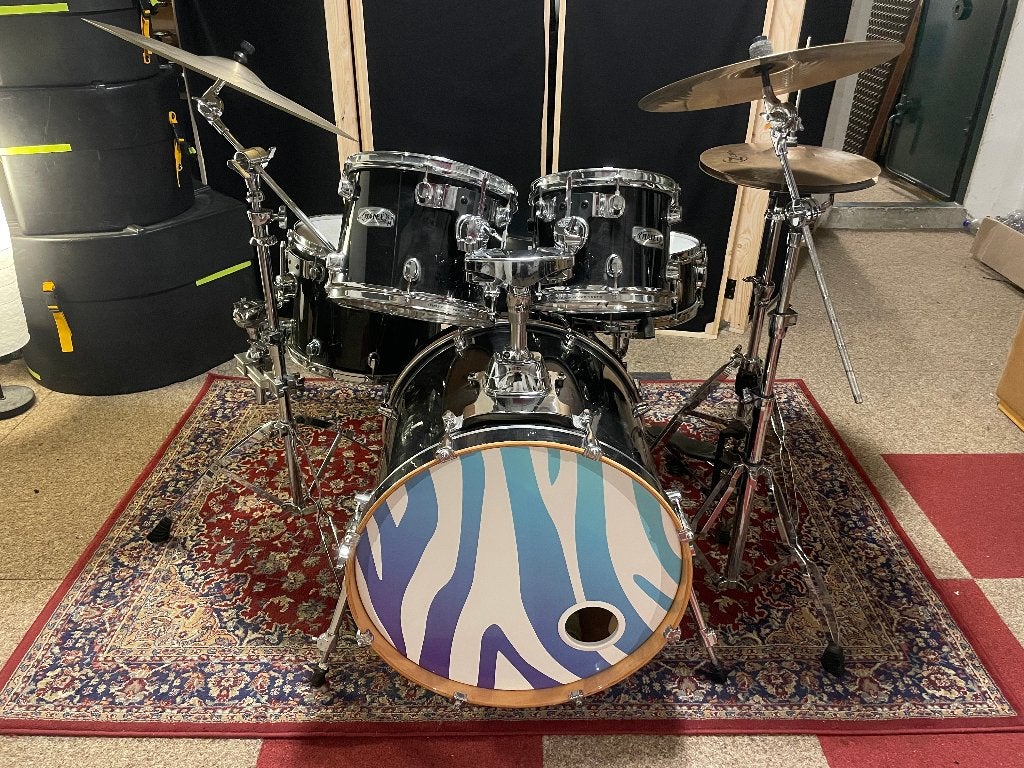 Drumstel Mapex Pro M Fusion - Drums en hardware, Ophalen, Gebruikt, Overige merken