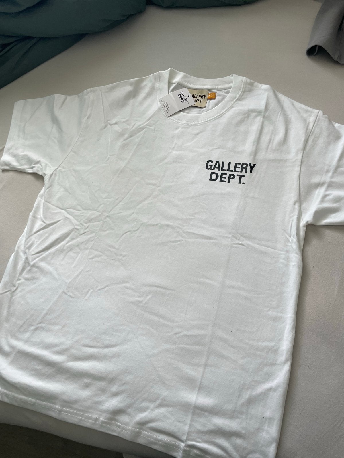 Gallery Dept. T-shirt Wit Maat M Nieuw met labels, Kleding | Heren, Ophalen of Verzenden, Nieuw, Maat 48/50 (M), Wit