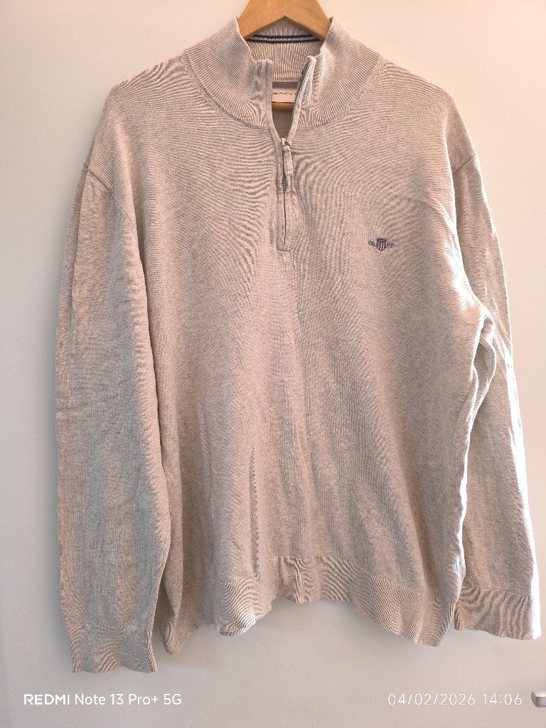 Gant Trui Maat 2XL, Overige maten, Ophalen of Verzenden, Gedragen, Wit