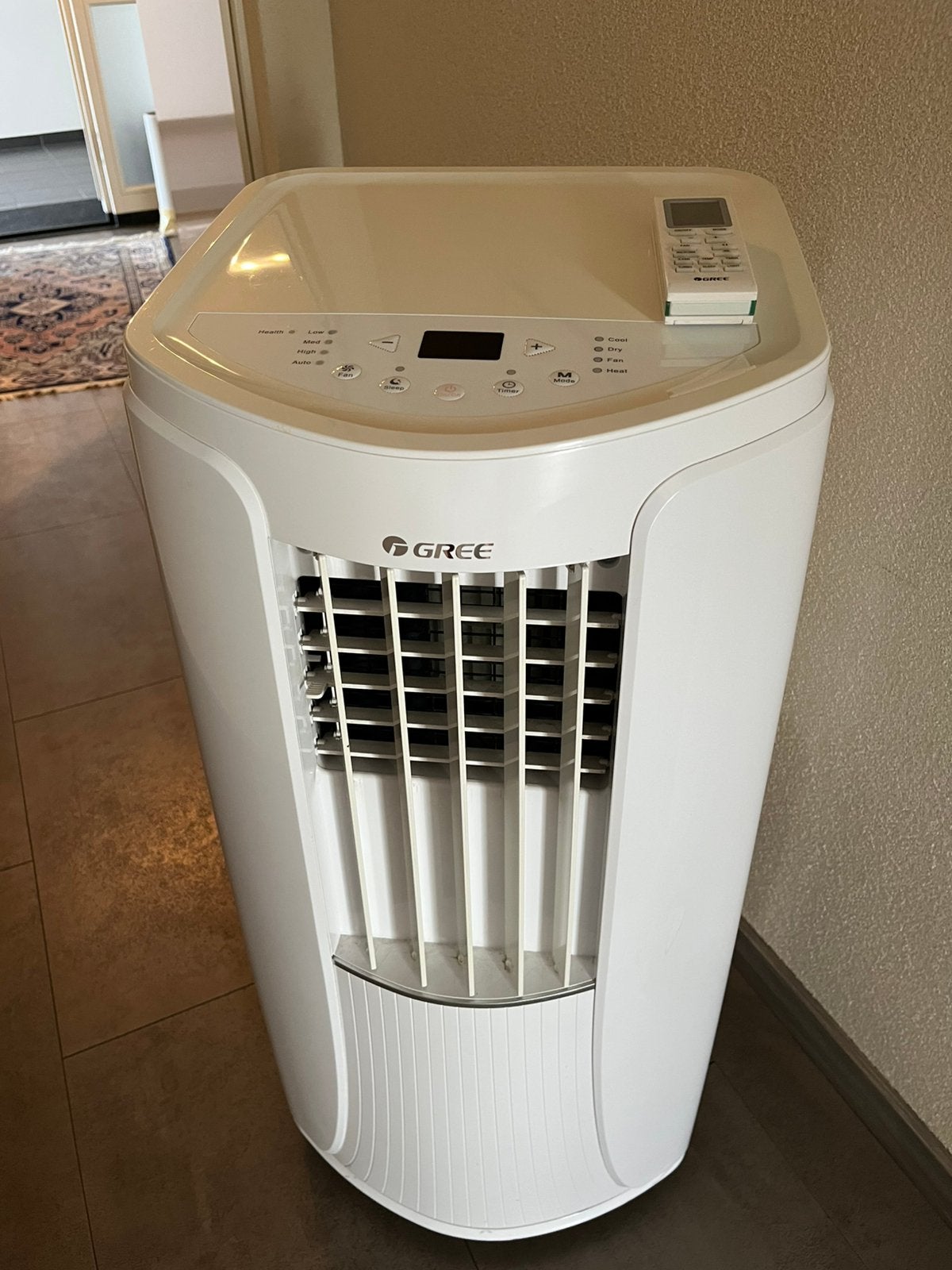 Gree Mobiele Airco: Koelen, Verwarmen, Ontvochtigen met Time, Gebruikt, Minder dan 60 m³, 3 snelheden of meer, Ophalen of Verzenden