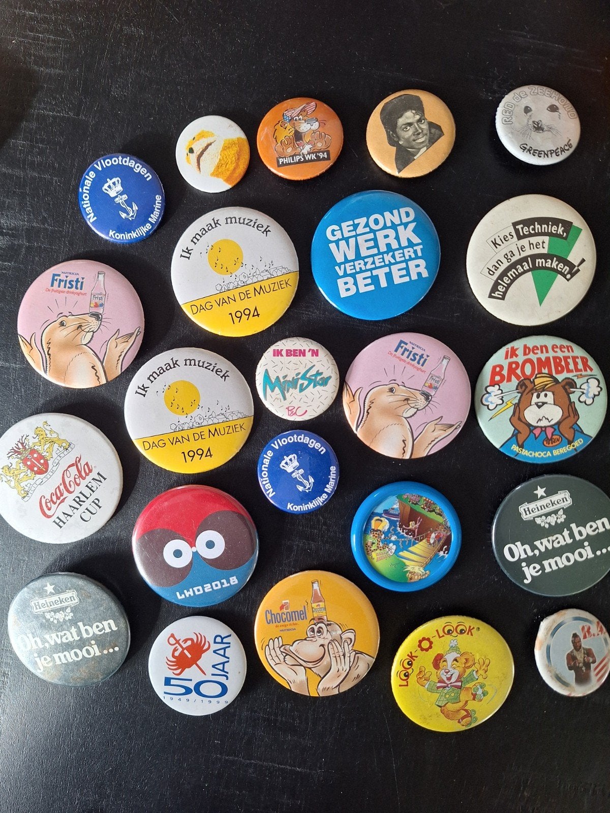 Verzameling vintage buttons, Ophalen of Verzenden, Gebruikt, Overige onderwerpen, Button