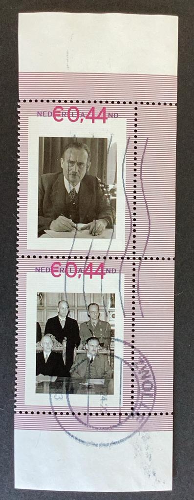 Abbonem. uitgave de Canon van NL 2489-A- 81+82 Willem Drees, Postzegels en Munten, Postzegels | Nederland, Verzenden, Na 1940