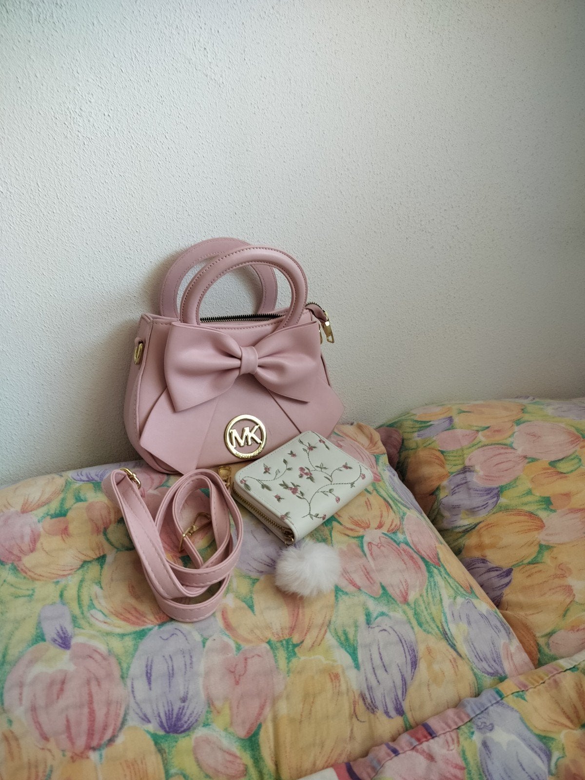 Michael kors schoudertas baby roze incl verzending, Verzenden, Nieuw