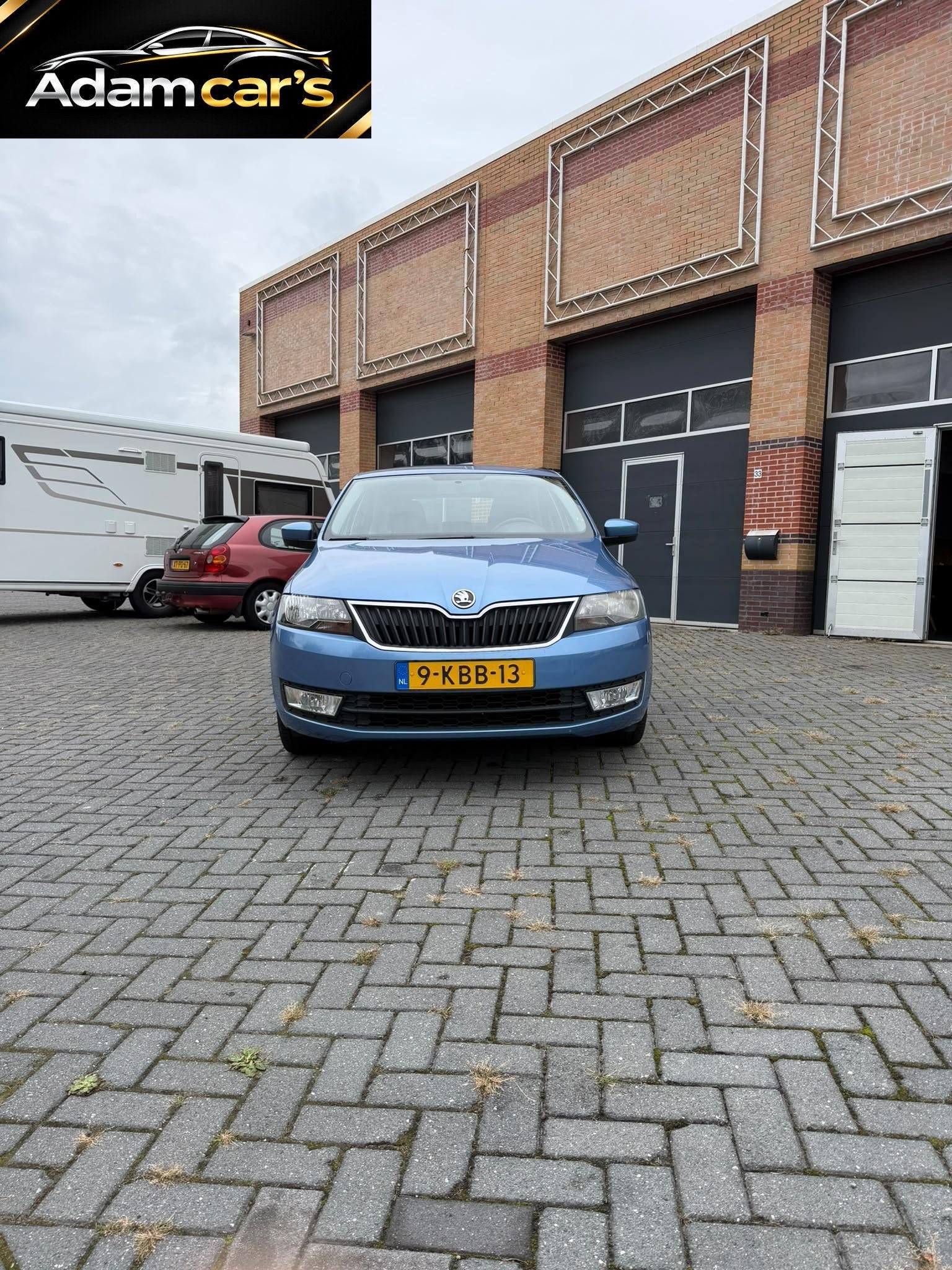 Skoda Rapid 1.2 TSI Greentech Ambition Businessline 1e Eigen, Auto's, Voorwielaandrijving, Euro 5, Gebruikt, Zwart