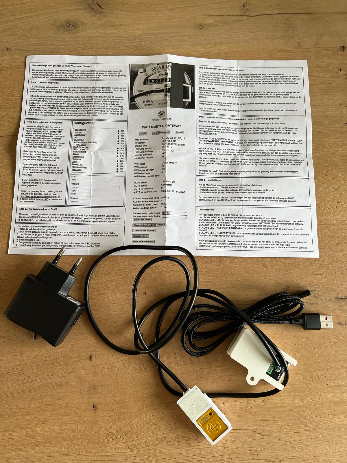 Smart Gateways WaterMeter Gateway - Slimme Watermeter, Computers en Software, Ophalen of Verzenden, Zo goed als nieuw