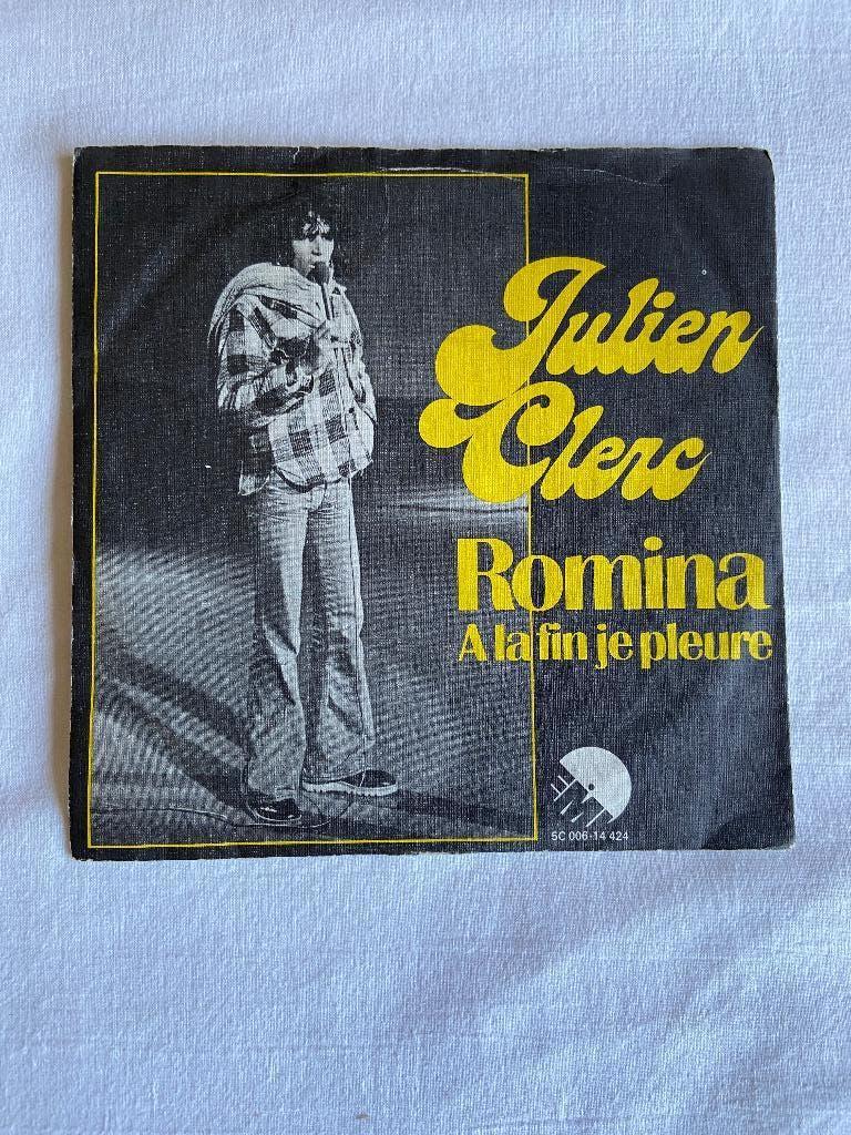 julien clerc - Romina, Ophalen of Verzenden, Zo goed als nieuw, 7 inch, Single