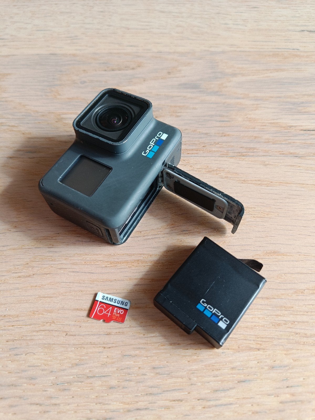 GoPro HERO6 Black actiecamera met 64GB SD-kaart, Audio, Tv en Foto, Actiecamera's, Ophalen of Verzenden, Gebruikt, GoPro