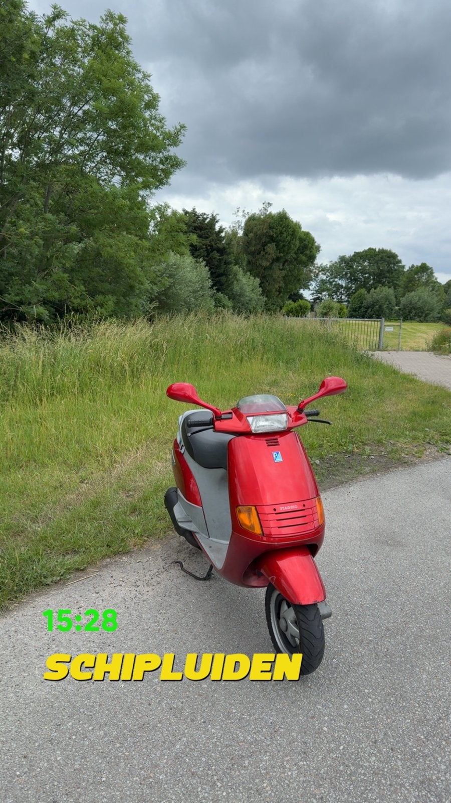 Piaggio Skipper 125cc A1 Plaat, Fietsen en Brommers, Scooters | Piaggio, Ophalen, Tweetakt, Gebruikt, Overige modellen