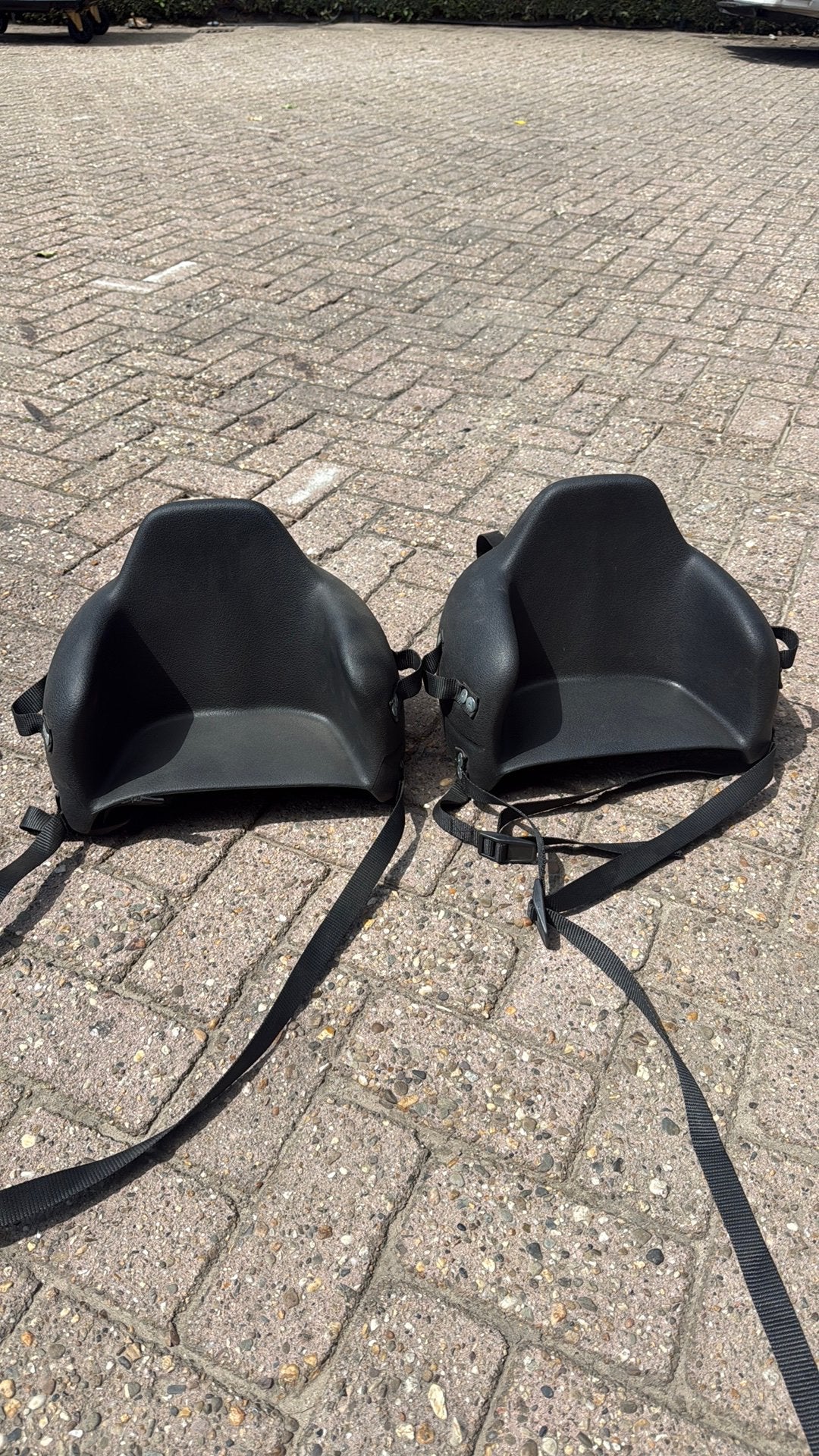 Kinderzitjes scooter (2 stuks) universeel 3 tot 8 jaar., Ophalen, Zo goed als nieuw