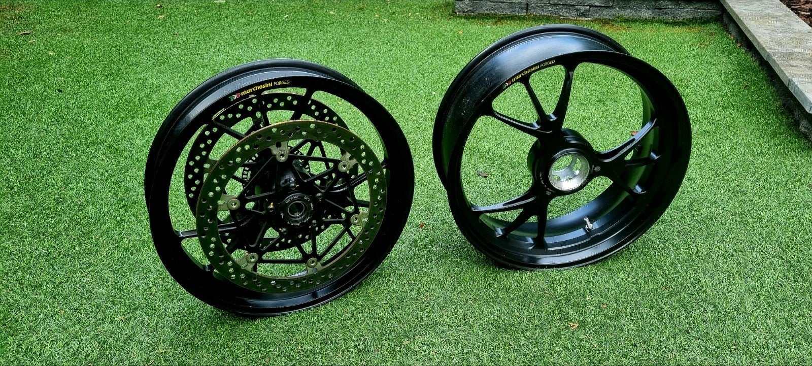 Ducati Panigale Streetfighter V4 V4s wielset velgen, Ophalen of Verzenden, Gebruikt